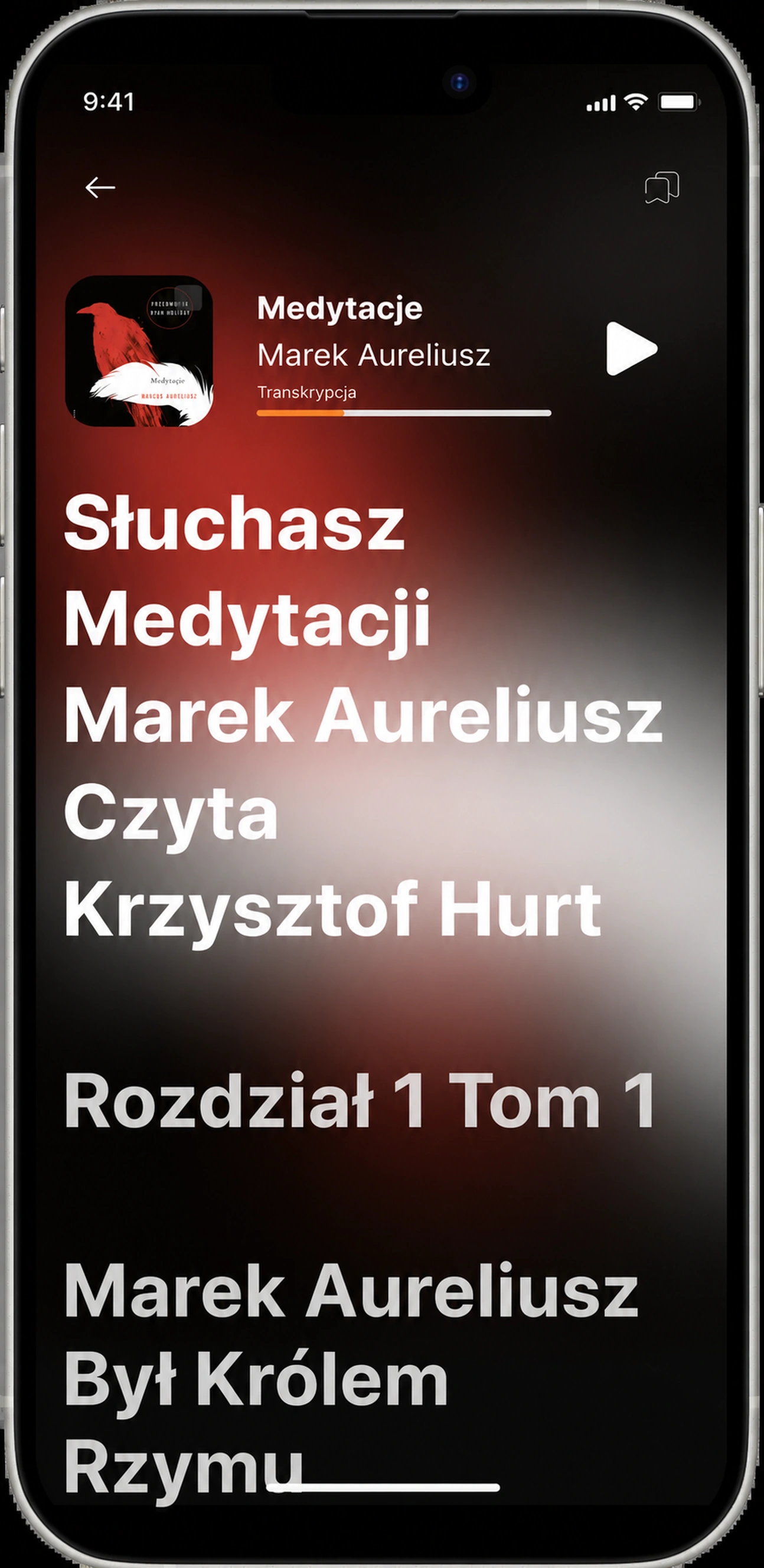 HushBook transkrybuje Meditations do karaoke ze słowami na żywo