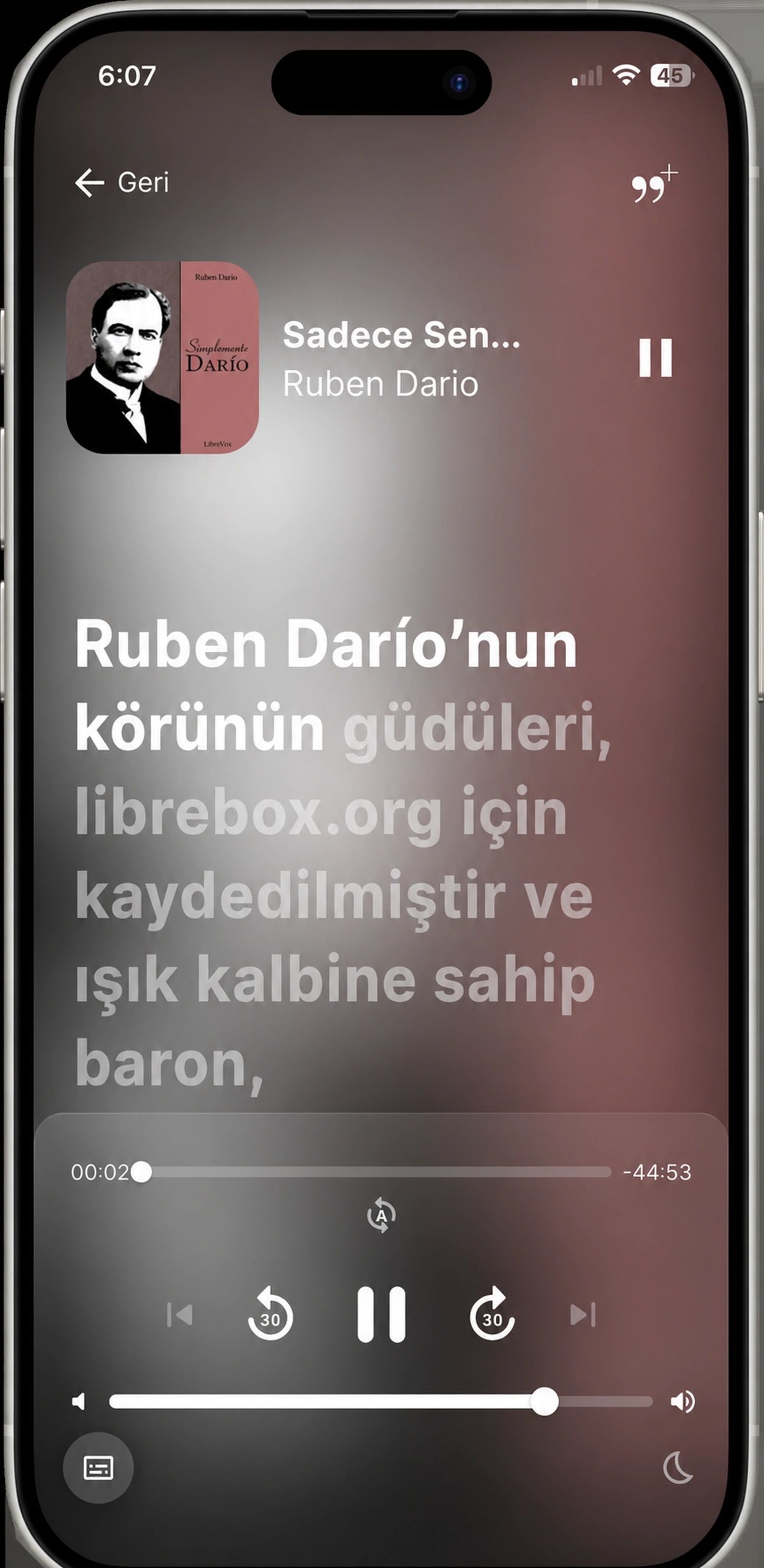 HushBook, İspanyol Darío tarafından İspanya'da Rubén Darío tarafından Motivos del Lobo'yu birlikte okudu