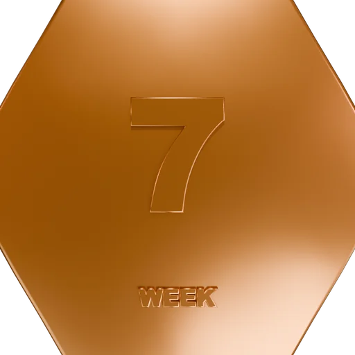 7-day streak badge